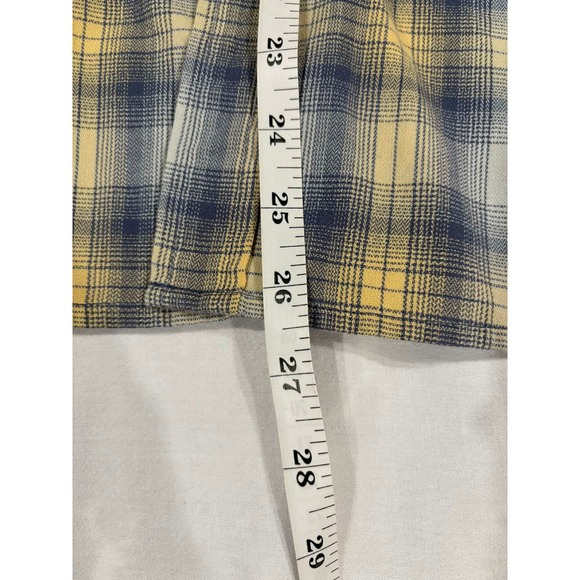 Wrangler Mens Plaid Western Snap Long Sleeve Shirt Size 2XL - Picture 11 of 12